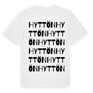 Hyttön ordlek t-shirt – ekologisk bomull t-shirt från Pinshirt