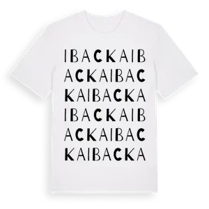 Ibacka ordlek t-shirt – ekologisk bomull t-shirt från Pinshirt