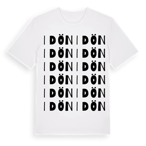 Idön ordlek t-shirt – ekologisk bomull t-shirt från Pinshirt