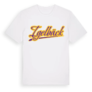 Igelbäck baseball t-shirt – ekologisk bomull t-shirt från Pinshirt
