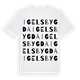 Igelsbygda ordlek t-shirt