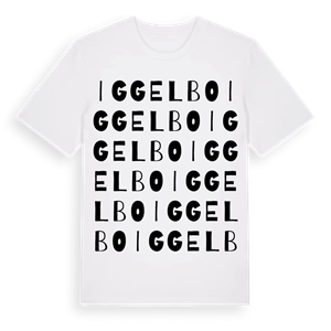 Iggelbo ordlek t-shirt – ekologisk bomull t-shirt från Pinshirt