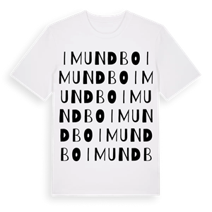 Imundbo ordlek t-shirt – ekologisk bomull t-shirt från Pinshirt