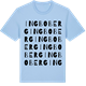 Blue Soul t-shirt med Ingboberg ordlek t-shirt