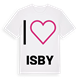 Jag älskar Isby t-shirt stort tryck