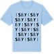 Blue Soul t-shirt med Isby ordlek t-shirt