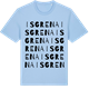 Blue Soul t-shirt med Isgrena ordlek t-shirt