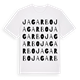 Jagarbo ordlek t-shirt