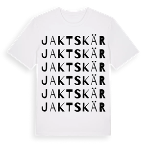 Jaktskär ordlek t-shirt – ekologisk bomull t-shirt från Pinshirt