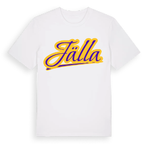 Jälla baseball t-shirt – ekologisk bomull t-shirt från Pinshirt