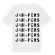 Jan-Pers ordlek t-shirt