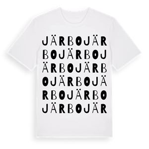 Järbo ordlek t-shirt – ekologisk bomull t-shirt från Pinshirt