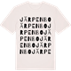 Vintage White t-shirt med Järpenbo ordlek t-shirt