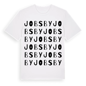 Jobsby ordlek t-shirt – ekologisk bomull t-shirt från Pinshirt