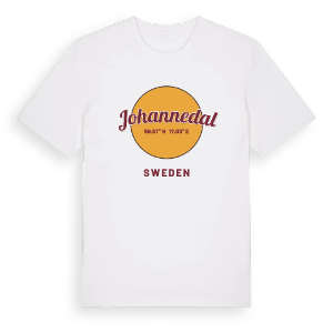 Johannedal cirkel t-shirt – ekologisk bomull t-shirt från Pinshirt
