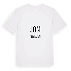 Jom i Sverige t-shirt – ekologisk bomull t-shirt från Pinshirt