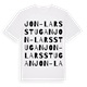 Jon-Larsstugan ordlek t-shirt