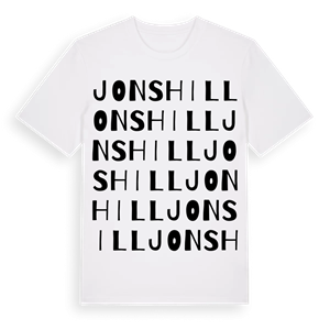 Jonshill ordlek t-shirt – ekologisk bomull t-shirt från Pinshirt