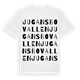 Jugansbovallen ordlek t-shirt
