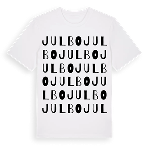 Julbo ordlek t-shirt – ekologisk bomull t-shirt från Pinshirt