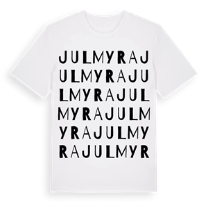 Julmyra ordlek t-shirt – ekologisk bomull t-shirt från Pinshirt