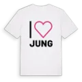 Jag älskar Jung t-shirt stort tryck