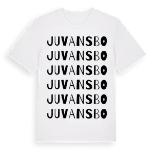 Juvansbo ordlek t-shirt – ekologisk bomull t-shirt från Pinshirt