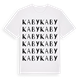 Kaby ordlek t-shirt