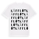 Käfflöt ordlek t-shirt