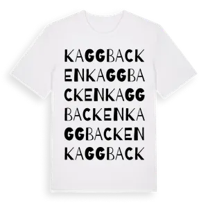 Kaggbacken ordlek t-shirt – ekologisk bomull t-shirt från Pinshirt