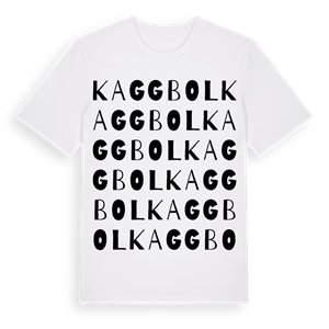 Kaggbol ordlek t-shirt – ekologisk bomull t-shirt från Pinshirt
