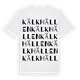 Kälkhällen ordlek t-shirt