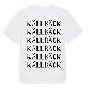 Källbäck ordlek t-shirt – ekologisk bomull t-shirt från Pinshirt