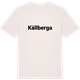 Vintage White t-shirt med Källberga fetstil t-shirt
