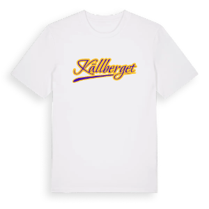 Källberget baseball t-shirt – ekologisk bomull t-shirt från Pinshirt