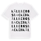 Källbergsbacken ordlek t-shirt
