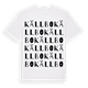 Källbo ordlek t-shirt