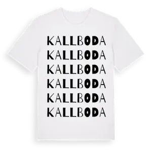 Kallboda ordlek t-shirt – ekologisk bomull t-shirt från Pinshirt