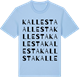 Blue Soul t-shirt med Kallesta ordlek t-shirt