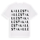 Kallesta ordlek t-shirt