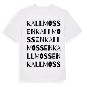 Kallmossen ordlek t-shirt – ekologisk bomull t-shirt från Pinshirt