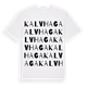 Kalvhaga ordlek t-shirt
