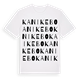 Kanikebo ordlek t-shirt