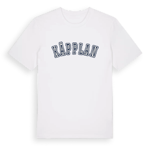 Käpplan college t-shirt – ekologisk bomull t-shirt från Pinshirt
