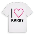 Jag älskar Karby t-shirt stort tryck