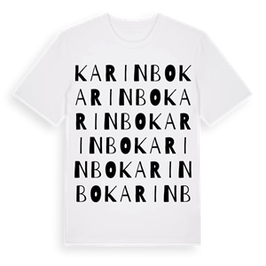 Karinbo ordlek t-shirt – ekologisk bomull t-shirt från Pinshirt