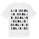 Karinbo ordlek t-shirt