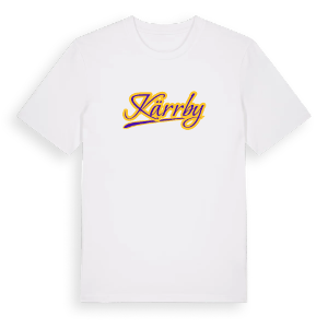 Kärrby baseball t-shirt – ekologisk bomull t-shirt från Pinshirt