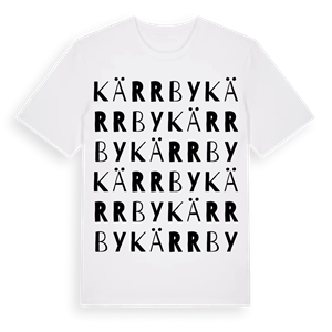Kärrby ordlek t-shirt – ekologisk bomull t-shirt från Pinshirt
