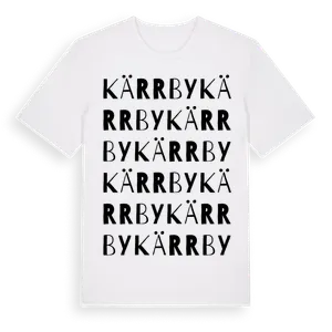 Kärrby ordlek t-shirt – ekologisk bomull t-shirt från Pinshirt